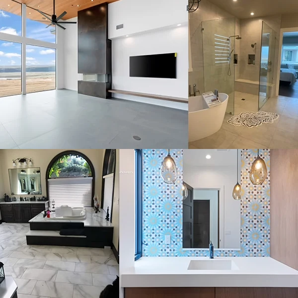 Luxury Tile Showers & Floors